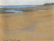 William Stott of Oldham Sandpools oil painting